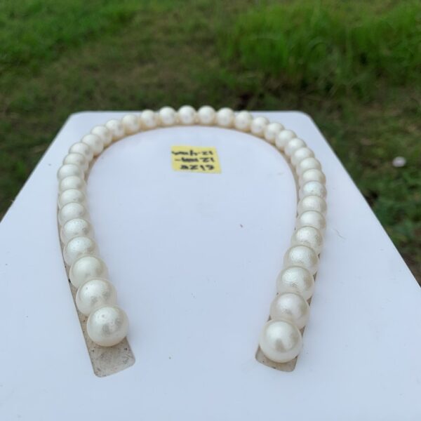 White Saltwater South Sea Pearl Necklace - Image 8